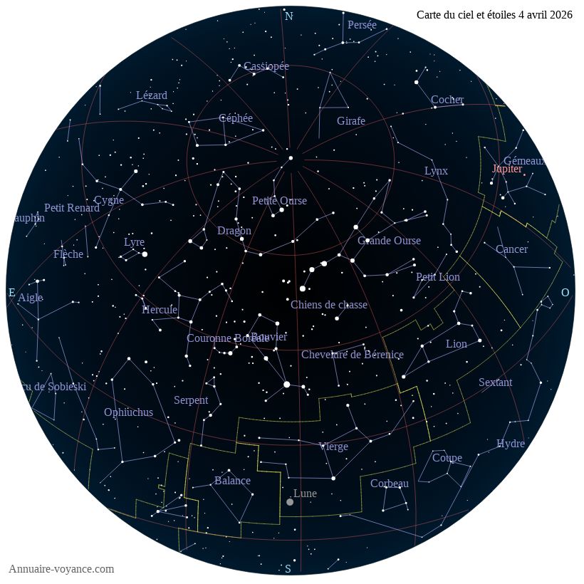 carte ciel 4-4-2026