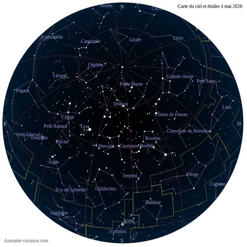 carte ciel 4-5-2026