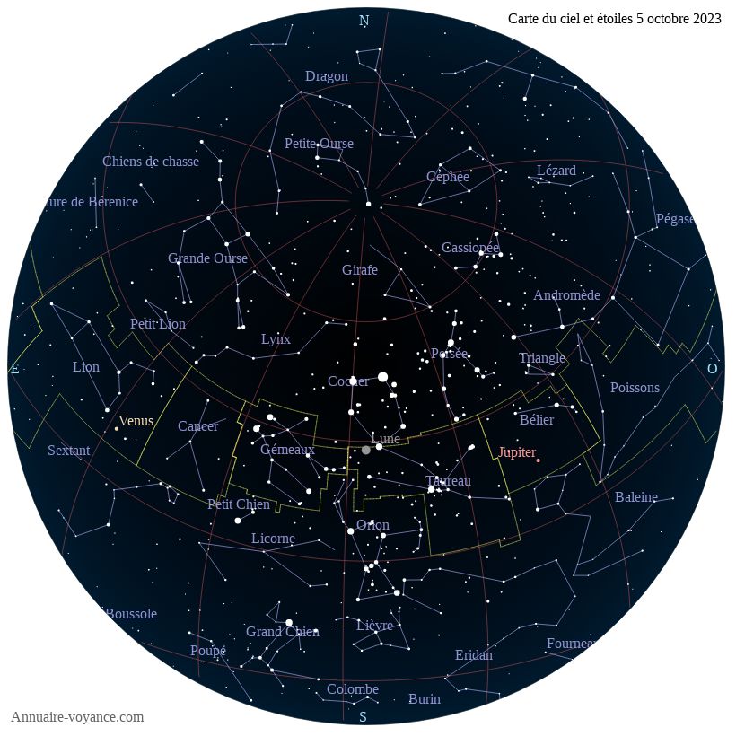 carte ciel 5-10-2023