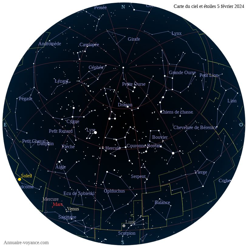 carte ciel 5-2-2024