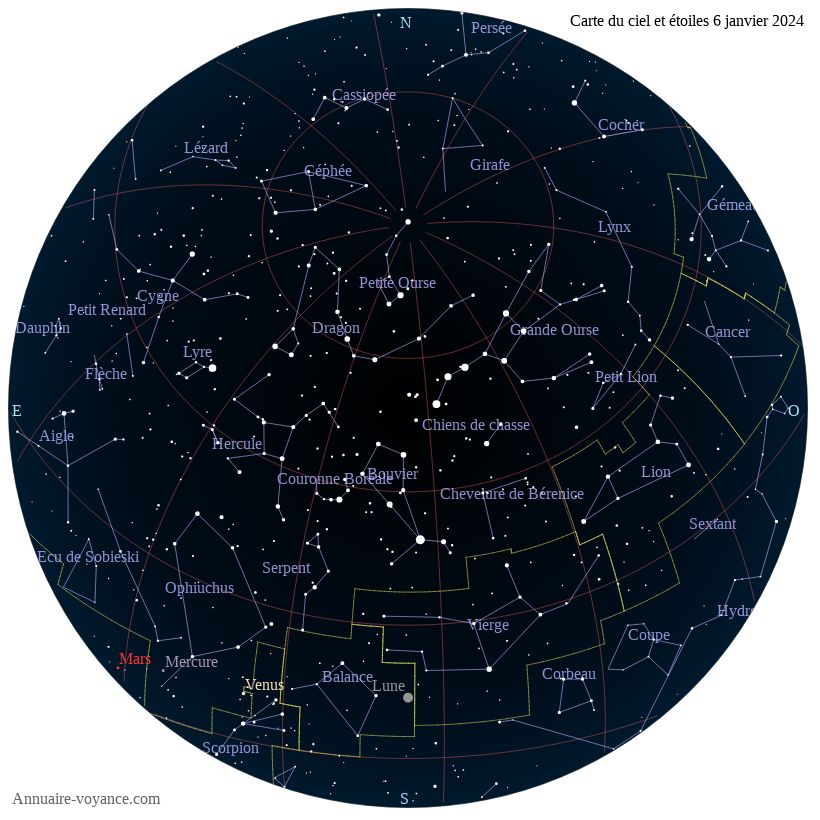 carte ciel 6-1-2024