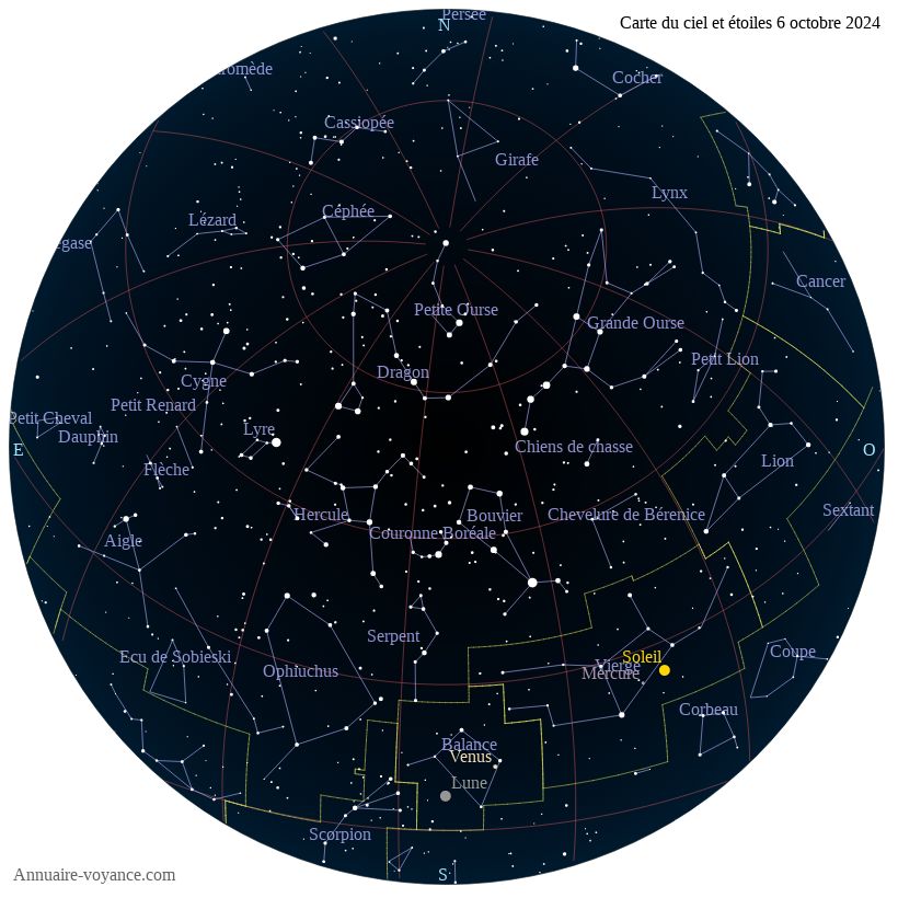 carte ciel 6-10-2024