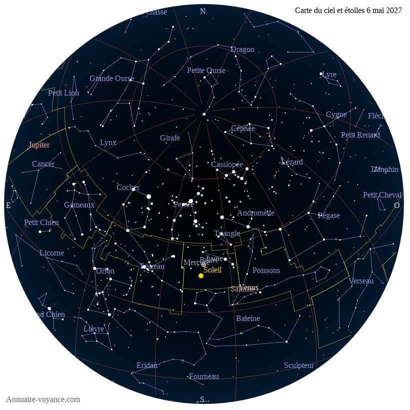 carte du ciel 6-mai