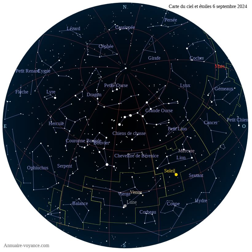 carte du ciel 6-septembre