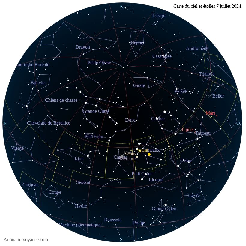 carte ciel 7-7-2024