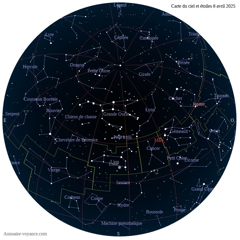carte ciel 8-4-2025