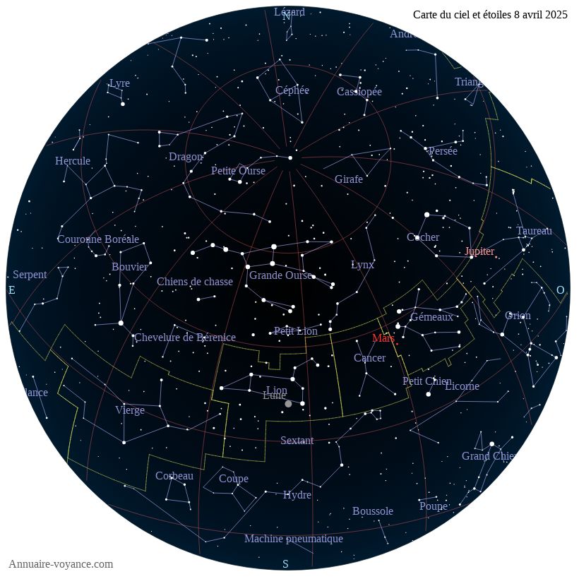 carte ciel 8-4-2025