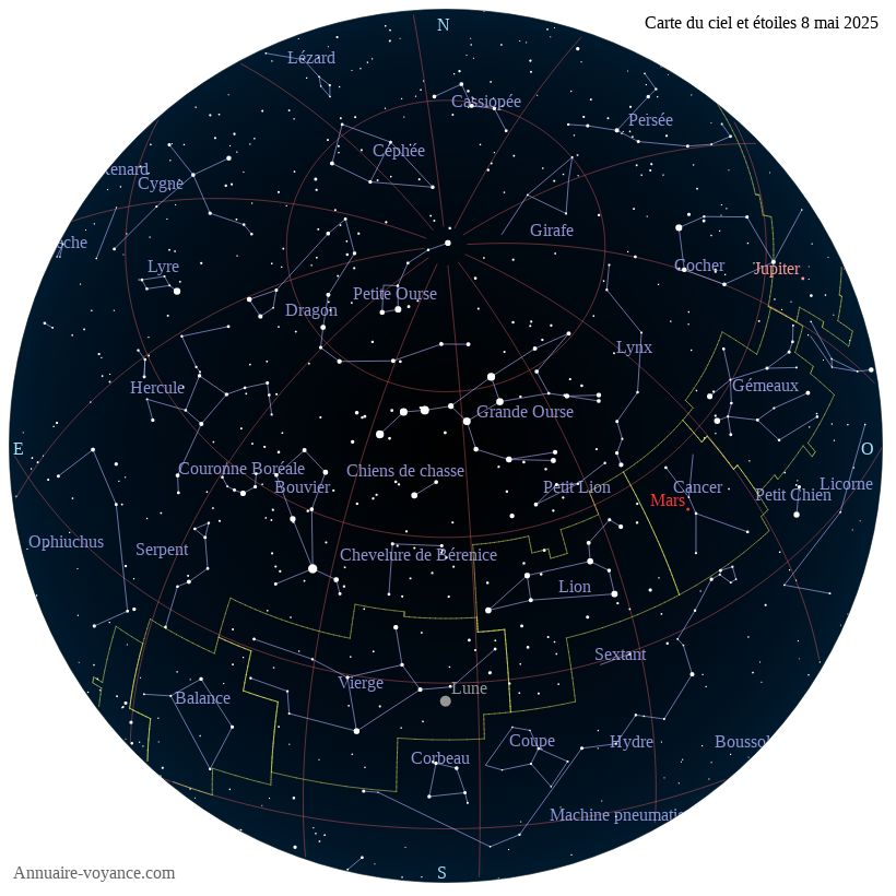 carte ciel 8-5-2025