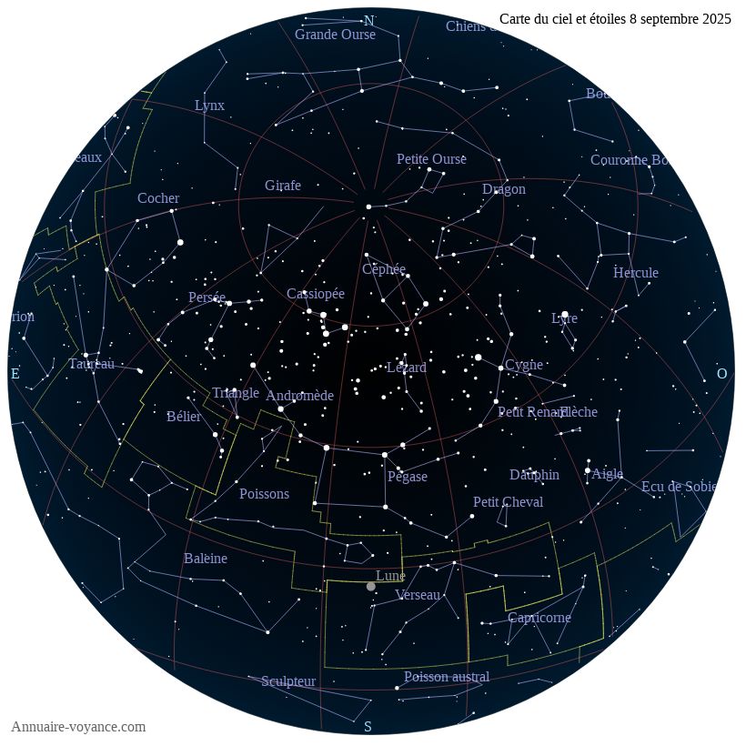 carte ciel 8-9-2025