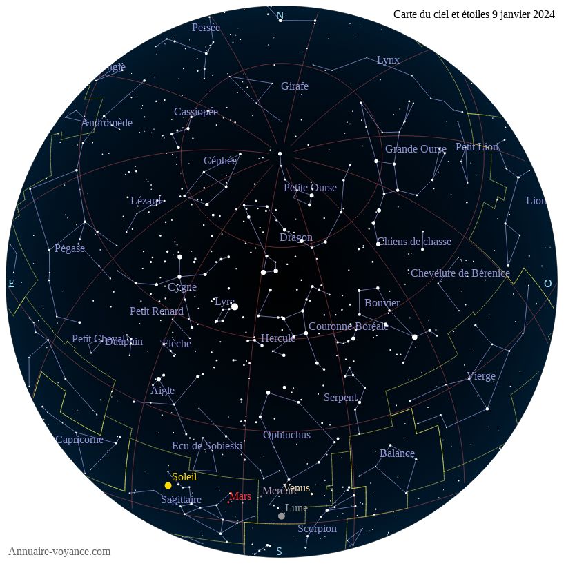 carte ciel 9-1-2024