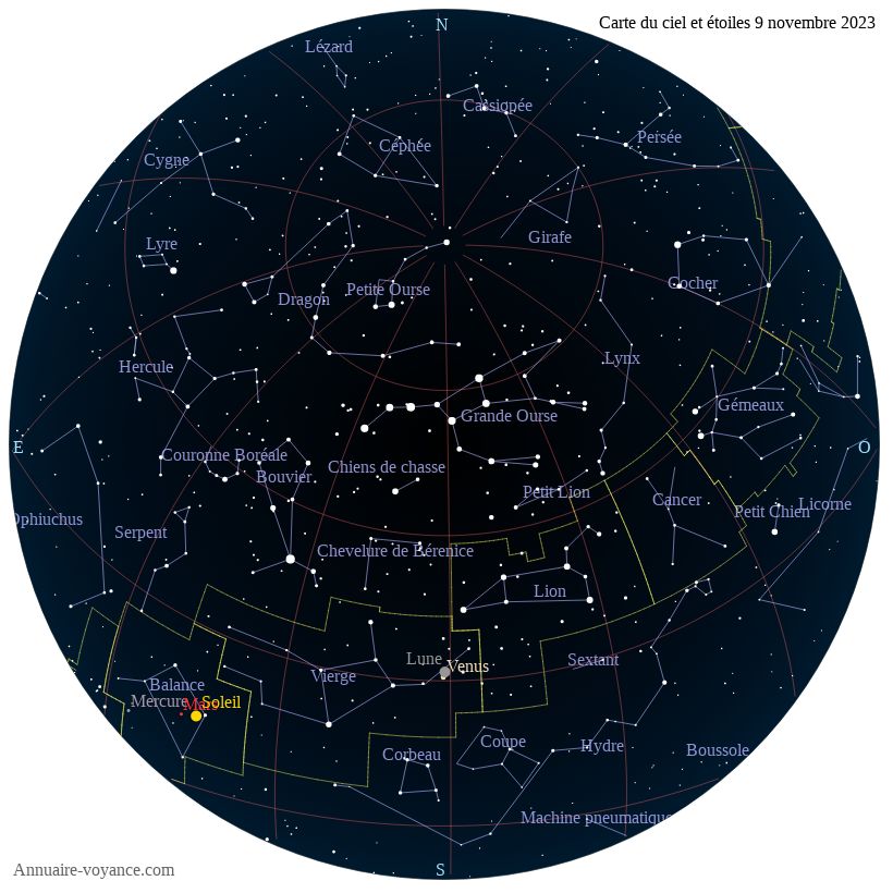 carte ciel 9-11-2023