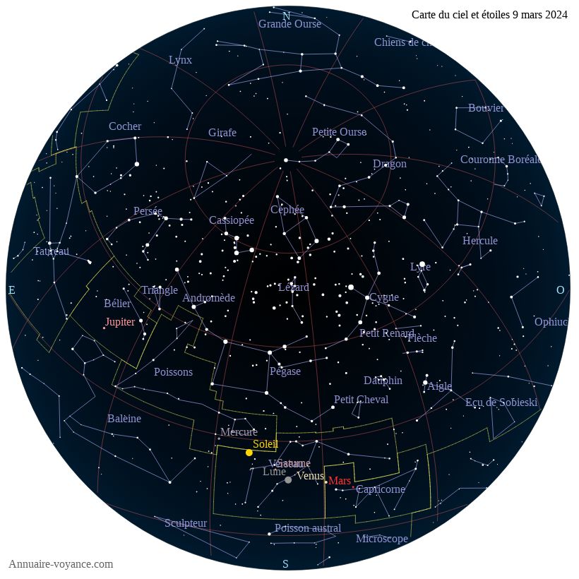 carte ciel 9-3-2024