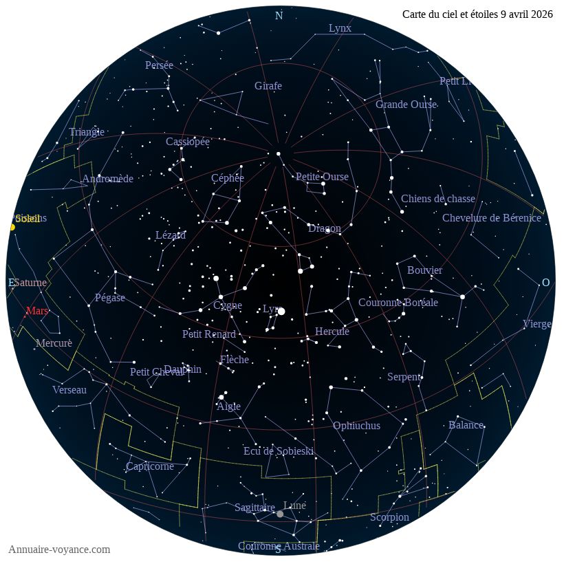 carte ciel 9-4-2026
