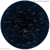 Carte étoiles 10 novembre