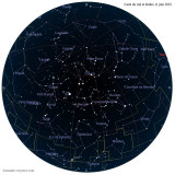 Carte étoiles 11 juin