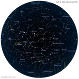 Carte étoiles 12 mai