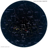 Carte étoiles 12 juillet