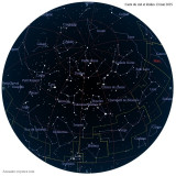 Carte étoiles 13 mai