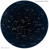 Carte étoiles 13 mai