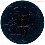Carte étoiles 14 mai