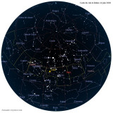 Carte étoiles 14 juin