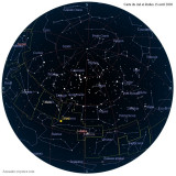 Carte étoiles 15 avril