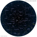 Carte étoiles 16 octobre