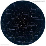 Carte étoiles 16 mai