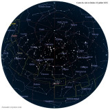 Carte étoiles 16 juillet