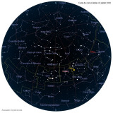 Carte étoiles 16 juillet