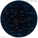 Carte étoiles 17 octobre