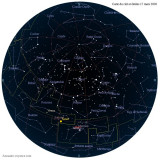 Carte étoiles 17 mars