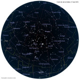 Carte étoiles 17 mai