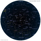 Carte étoiles 17 juin