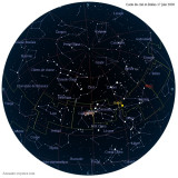 Carte étoiles 17 juin