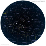 Carte étoiles 17 juillet