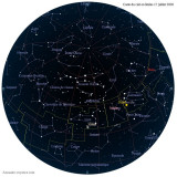 Carte étoiles 17 juillet