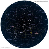 Carte étoiles 19 avril