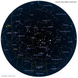 Carte étoiles 19 mai