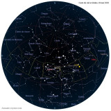 Carte étoiles 19 mai