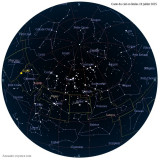 Carte étoiles 19 juillet
