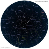 Carte étoiles  2 mai