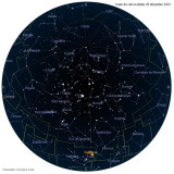 Carte étoiles 20 décembre