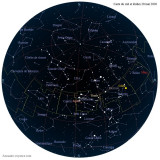 Carte étoiles 20 mai