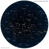 Carte étoiles 23 février