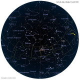 Carte étoiles 23 avril