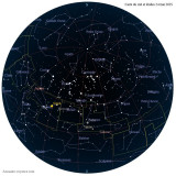 Carte étoiles 24 mai