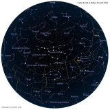 Carte étoiles 26 avril