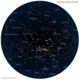 Carte étoiles 26 juin
