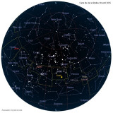 Carte étoiles 28 avril